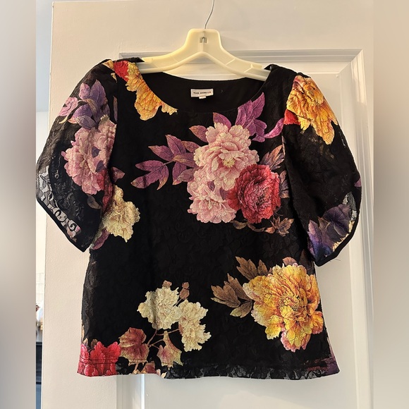 The Odells Floral Lace Top| Sz M - Picture 3 of 11